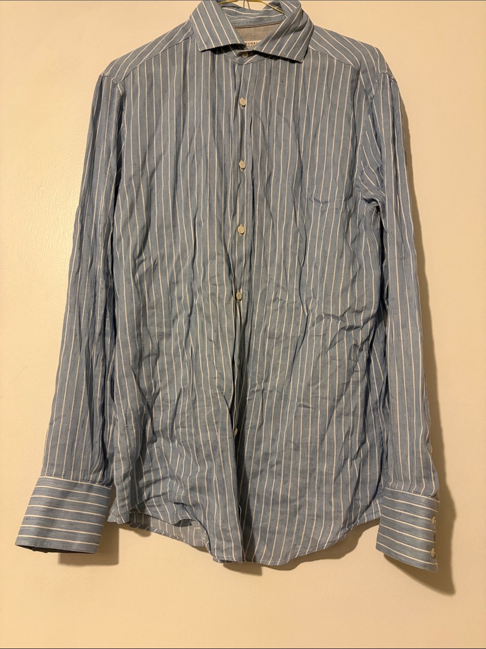Brunello Cucinelli
Men's Classic Fit Stripe Sport Shirt